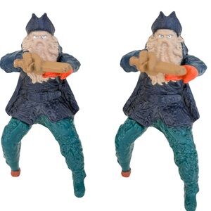 McDonalds Happy Meal Pirates of the Caribbean Davy Jones Action Figure Lot Of 2
